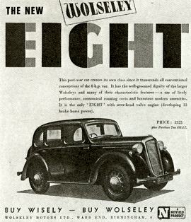 1946 Wolseley Eight